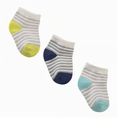 CALCETIN ALGODON BEBE Pack 3 MT21077
